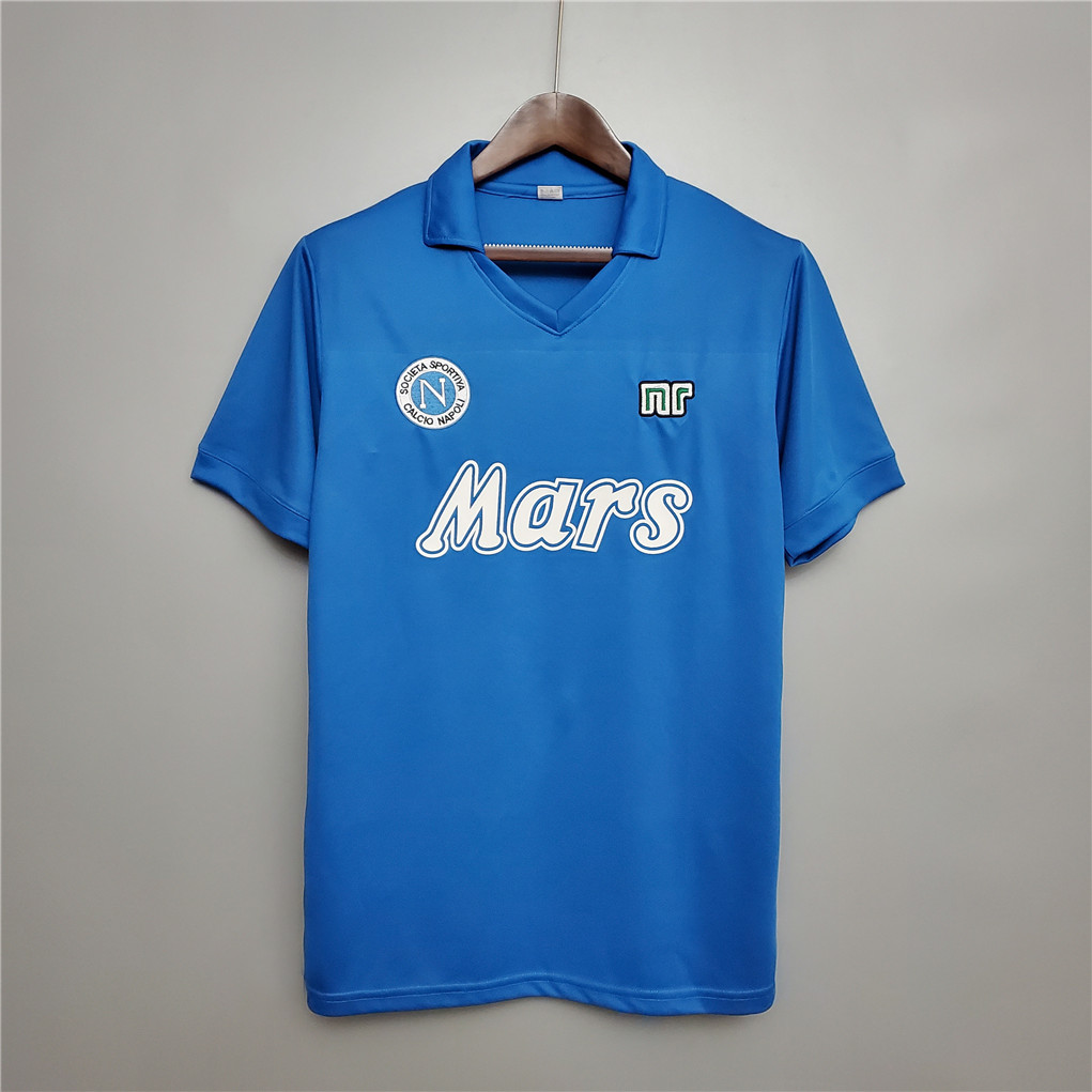 AAA Quality Napoli 88/89 Home Soccer Jersey